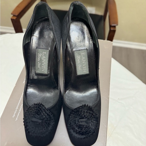 Lanvin Black Heels 2006 size 35.5 - Picture 4 of 8